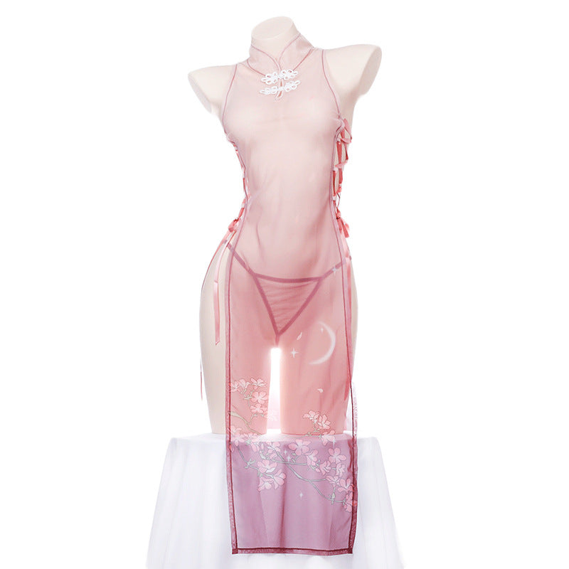 Sheer Cheongsam Lingerie VV24303