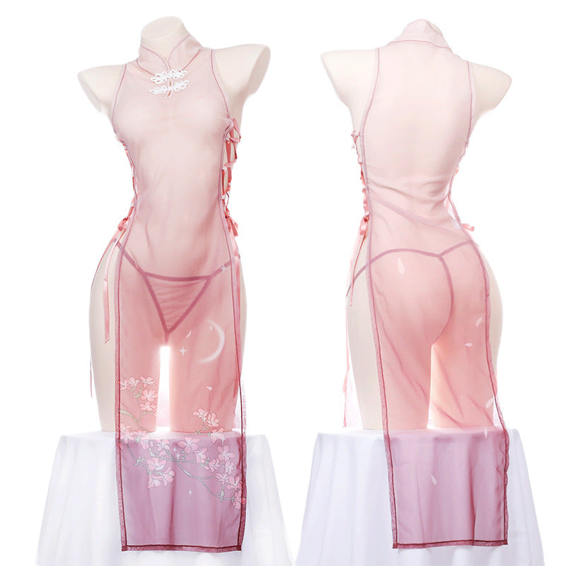 Sheer Cheongsam Lingerie VV24303