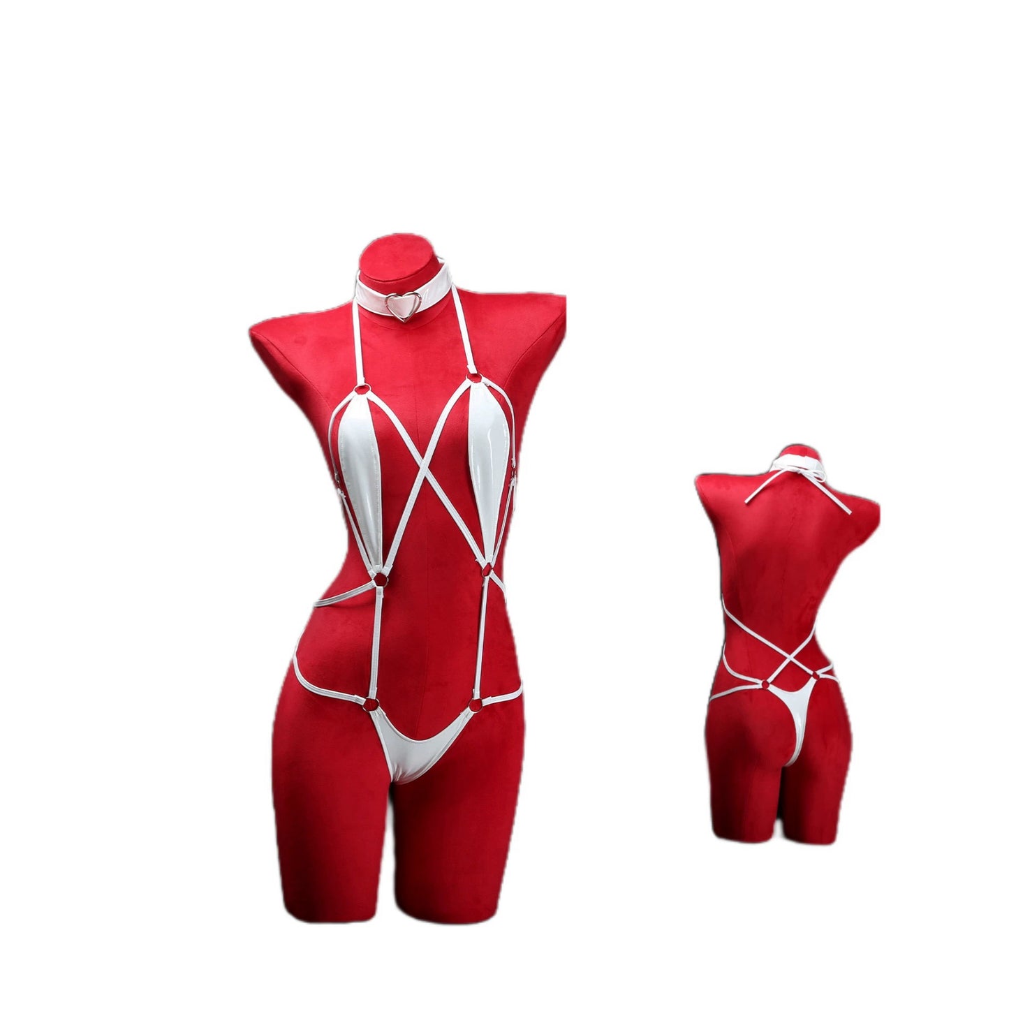 Strappy Black Bondage Set VV24079