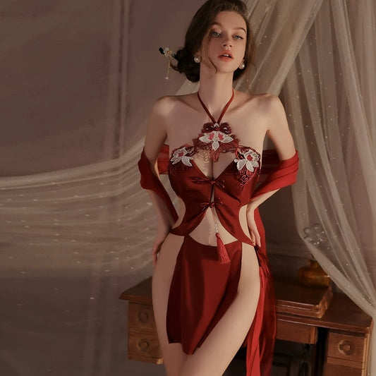 Scarlet Enchantment Cheongsam VV4291