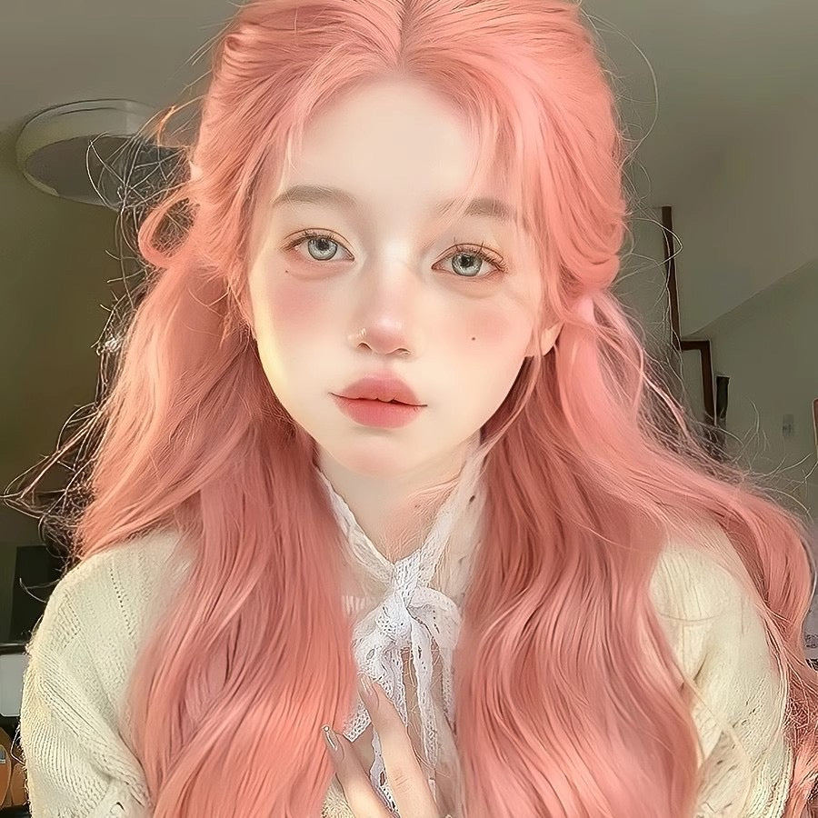 Lolita Peachy Dream Pink Wig VV24076