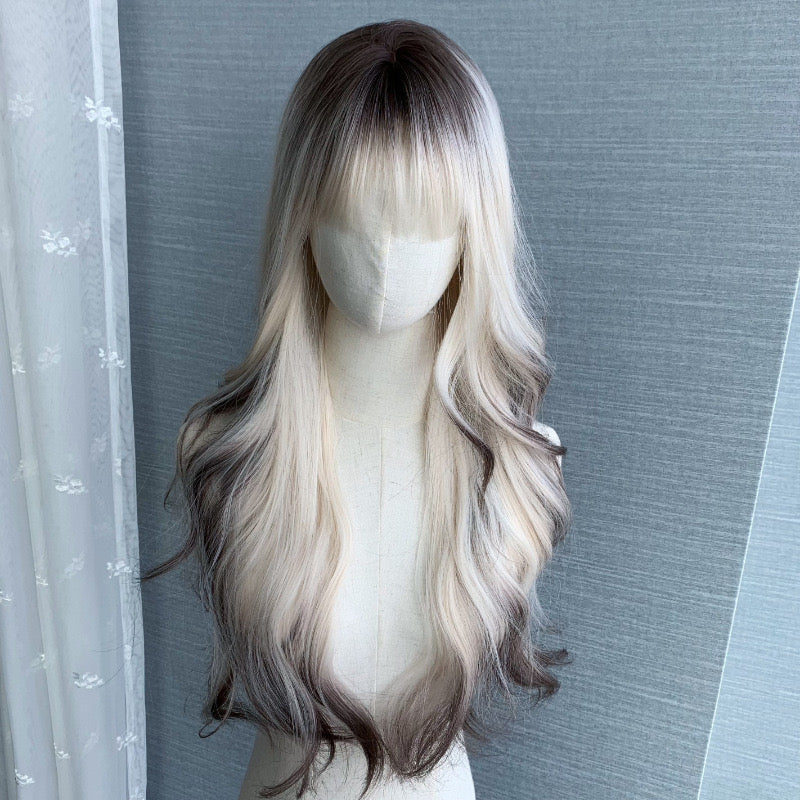 Ombre Long Wavy Wig VV24077