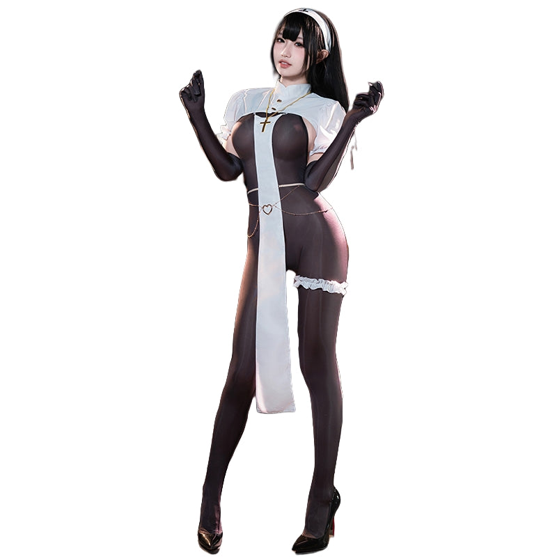 The Nun Costume (body tights) VV240301