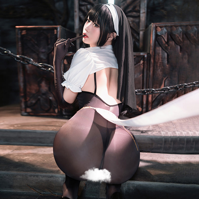 The Nun Costume (body tights) VV240301