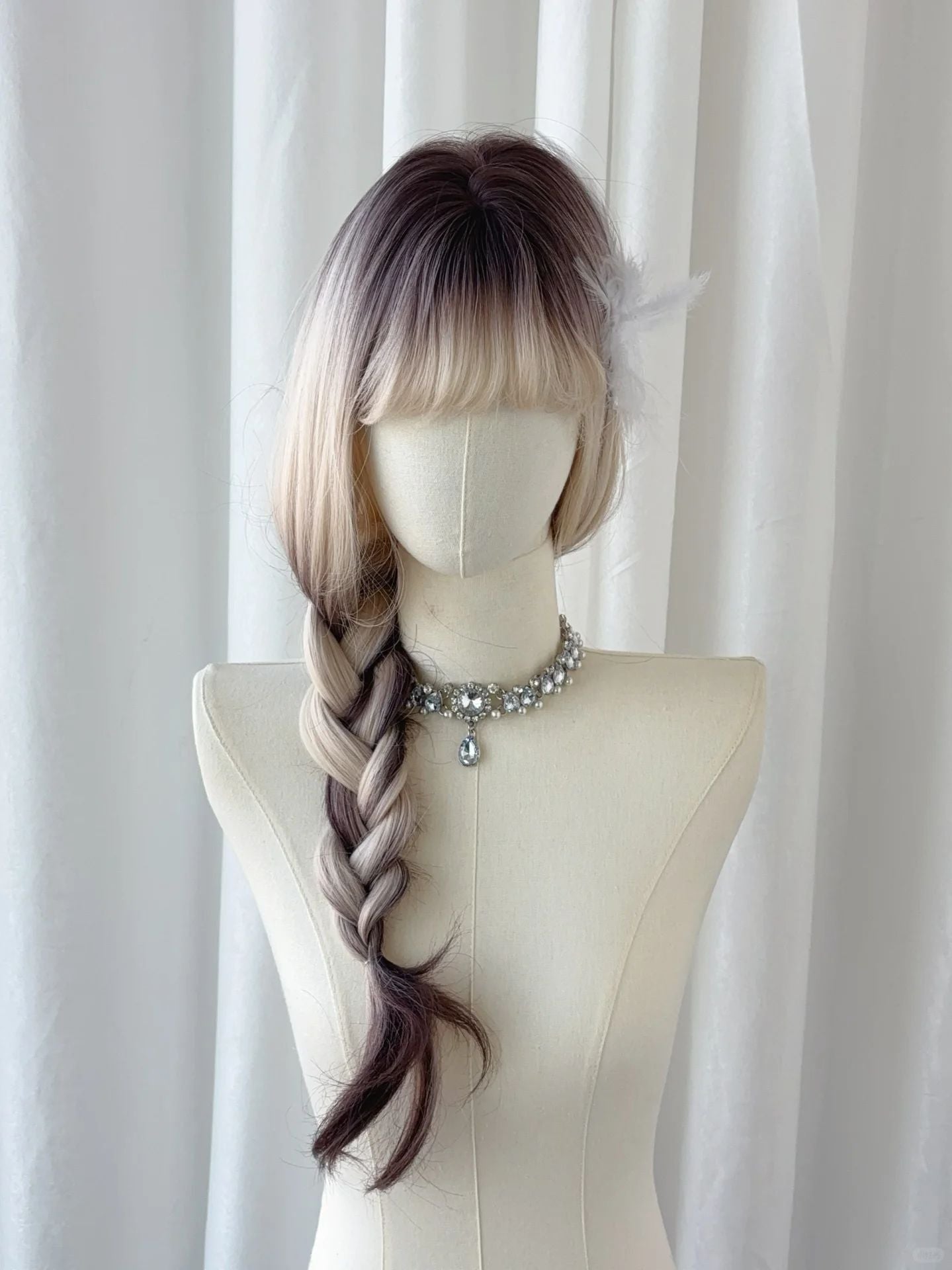 Ombre Long Wavy Wig VV24077